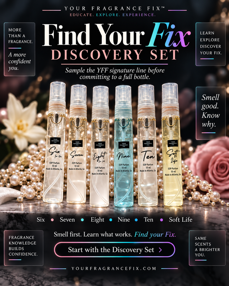 Discovery Set YFF Fragrances - Try Before You Buy 10ml Travel Sprays